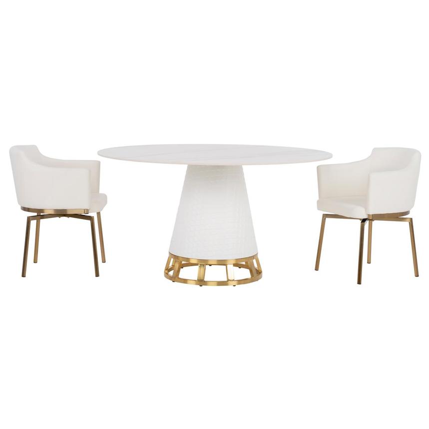 Khloe/Kairy 5-Piece Round Dining Set  alternate image, 2 of 15 images.