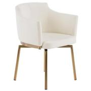 Cascada Gold 5-Piece Round Dining Set  alternate image, 10 of 16 images.