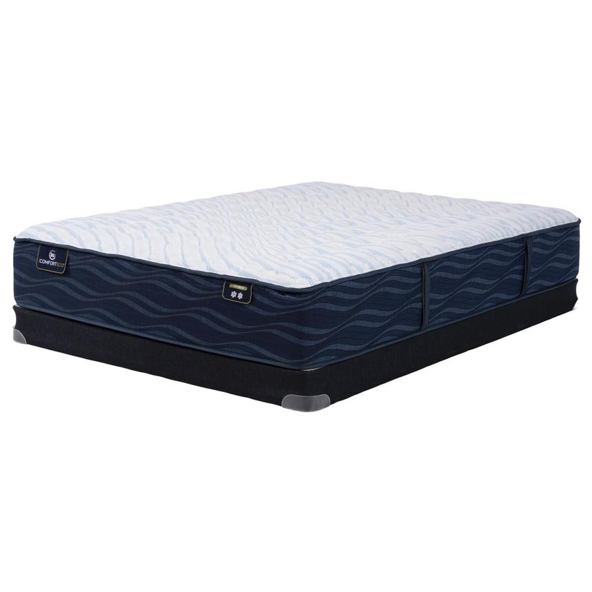 Q10 Hybrid-Medium Full Mattress w/Low Foundation by Serta iComfortECO  main image, 1 of 5 images.