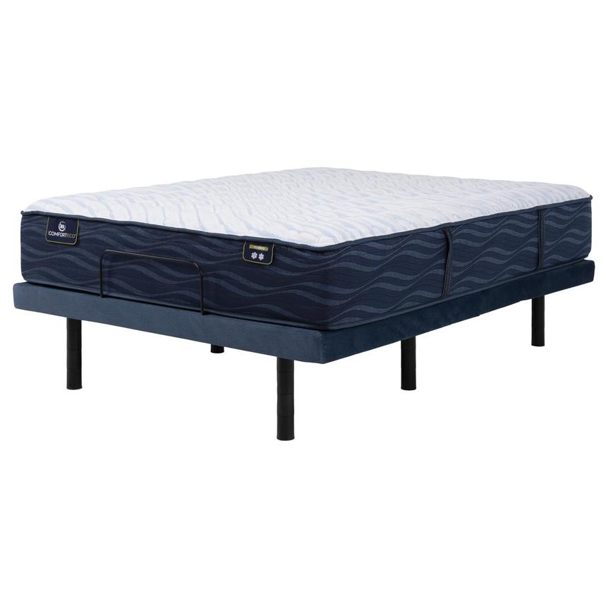 Q10 Hybrid-Medium Full Mattress w/Motion Essentials VI Powered Base by Serta  main image, 1 of 7 images.