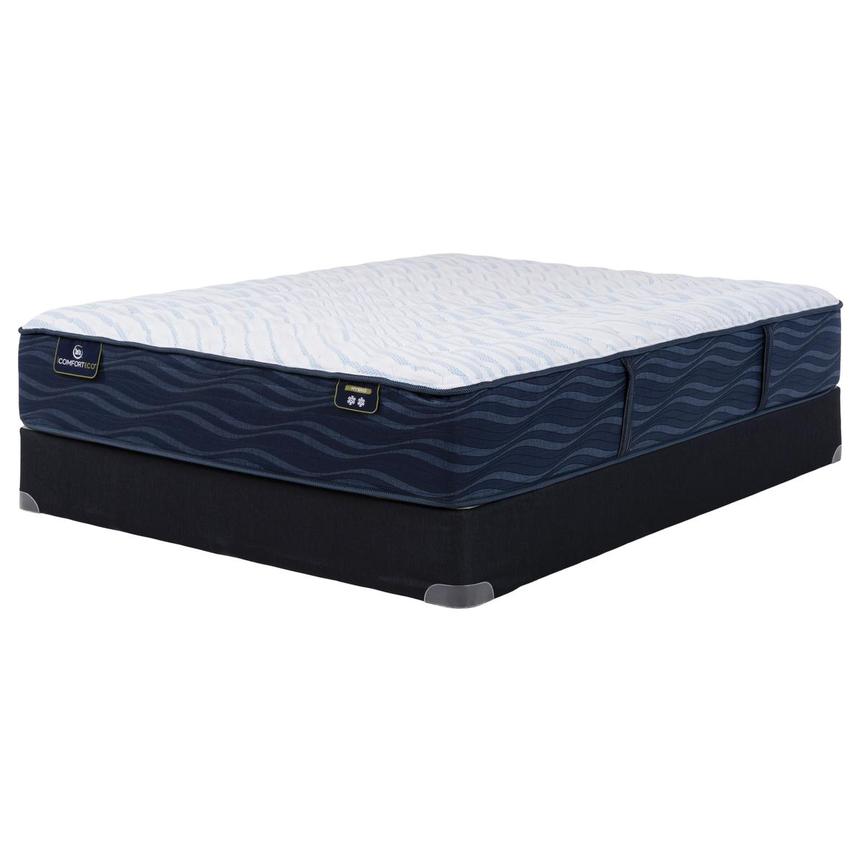 Q10 Hybrid-Medium Full Mattress w/Regular Foundation by Serta iComfortECO  main image, 1 of 5 images.