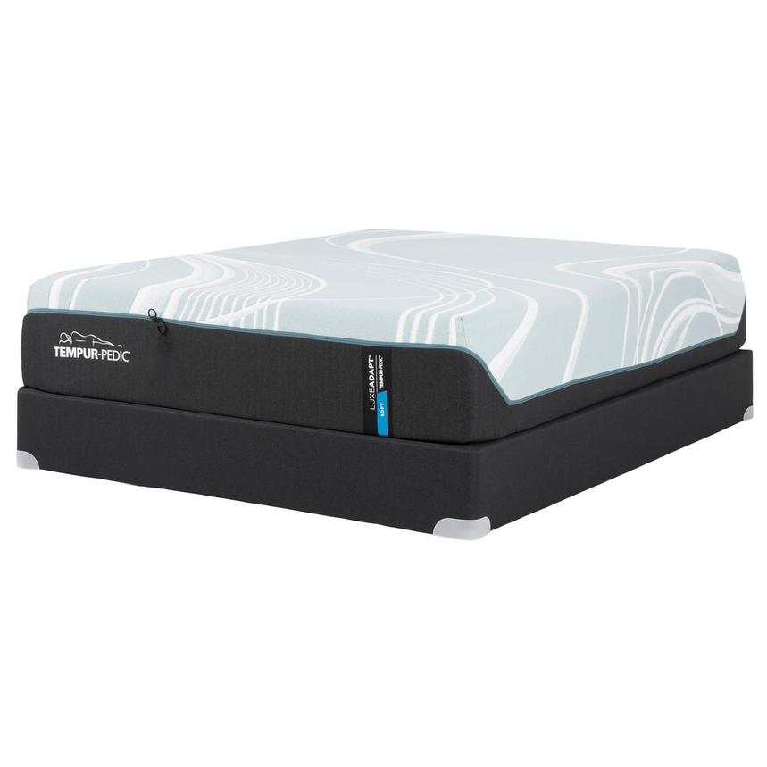 LuxeAdapt 2.0-Soft King Mattress w/Regular Foundation by Tempur-Pedic  main image, 1 of 4 images.