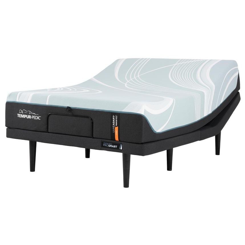 LuxeAdapt 2.0-Firm Queen Mattress w/Ergo® ProSmart Powered Base by Tempur-Pedic  main image, 1 of 6 images.