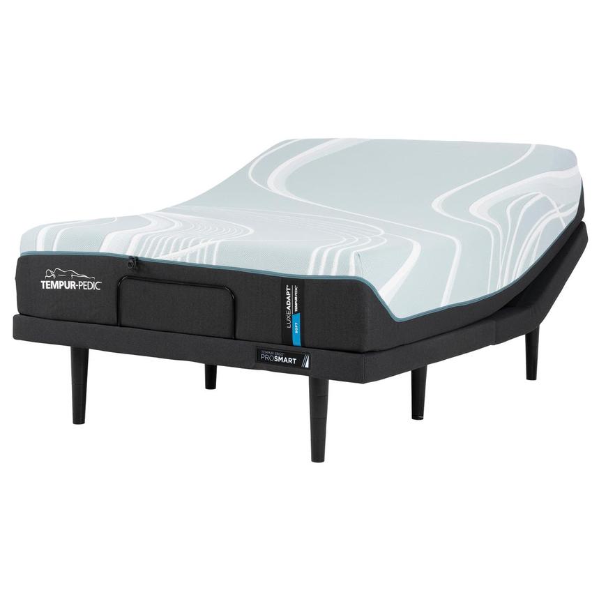 LuxeAdapt 2.0-Soft Queen Mattress w/Ergo® ProSmart Powered Base by Tempur-Pedic  main image, 1 of 6 images.