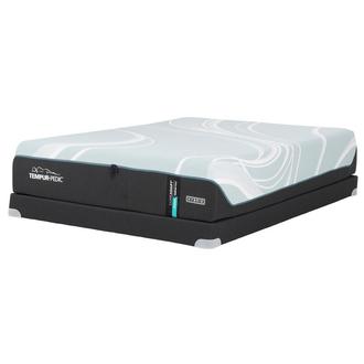 LuxeAdapt 2.0-Medium Hybrid Queen Mattress w/Low Foundation by Tempur-Pedic