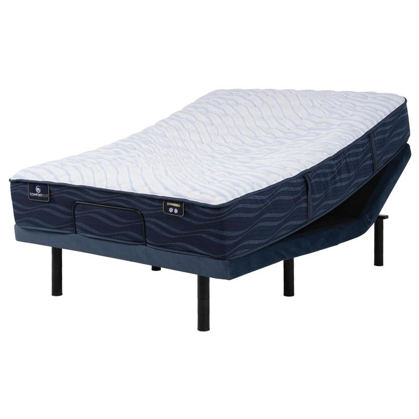 Q10 Hybrid-Medium Queen Mattress w/Motion Essentials VI Powered Base by Serta  main image, 1 of 11 images.