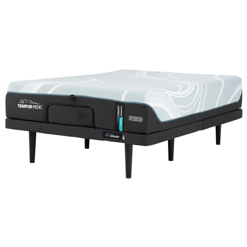 LuxeAdapt Medium Hybrid Queen Mattress w/Ergo® ProSmart Powered Base by Tempur-Pedic  alternate image, 2 of 6 images.