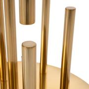 Cascada Gold Round Dining Table  alternate image, 5 of 6 images.
