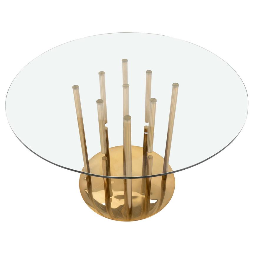 Cascada Gold 5-Piece Round Dining Set | El Dorado Furniture