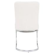 Cascada Silver 5-Piece Round Dining Set  alternate image, 11 of 15 images.