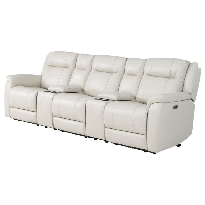 Samuel Home Theater Leather Seating with 5PCS/3PWR alternate image, 3 of 9 images.