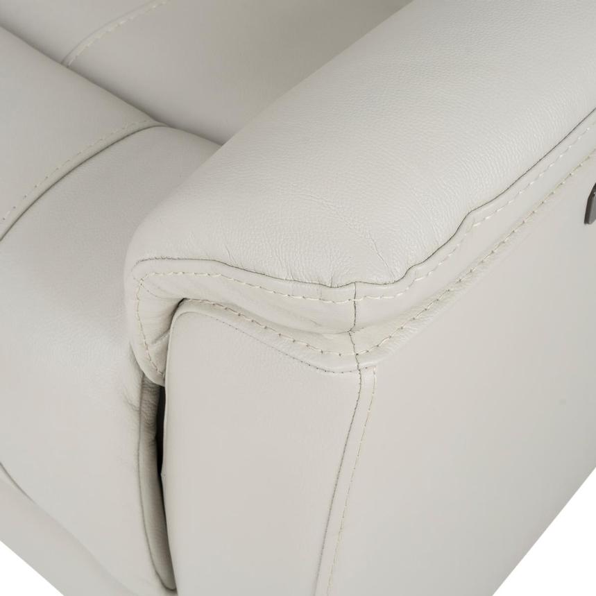 Samuel Leather Power Reclining Sectional with 6PCS/2PWR alternate image, 8 of 10 images.