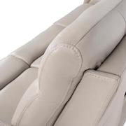 Neptune Gray Leather Power Reclining Sofa  alternate image, 6 of 14 images.