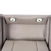 Neptune Gray Leather Power Reclining Sofa  alternate image, 9 of 15 images.