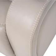 Neptune Gray Leather Power Reclining Sofa w/Console  alternate image, 16 of 17 images.