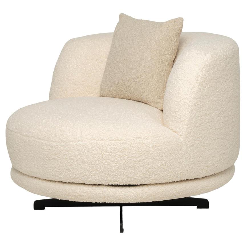 Rhea Cream Swivel Chair  main image, 1 of 9 images.