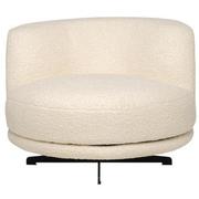 Rhea Cream Swivel Chair  alternate image, 3 of 10 images.