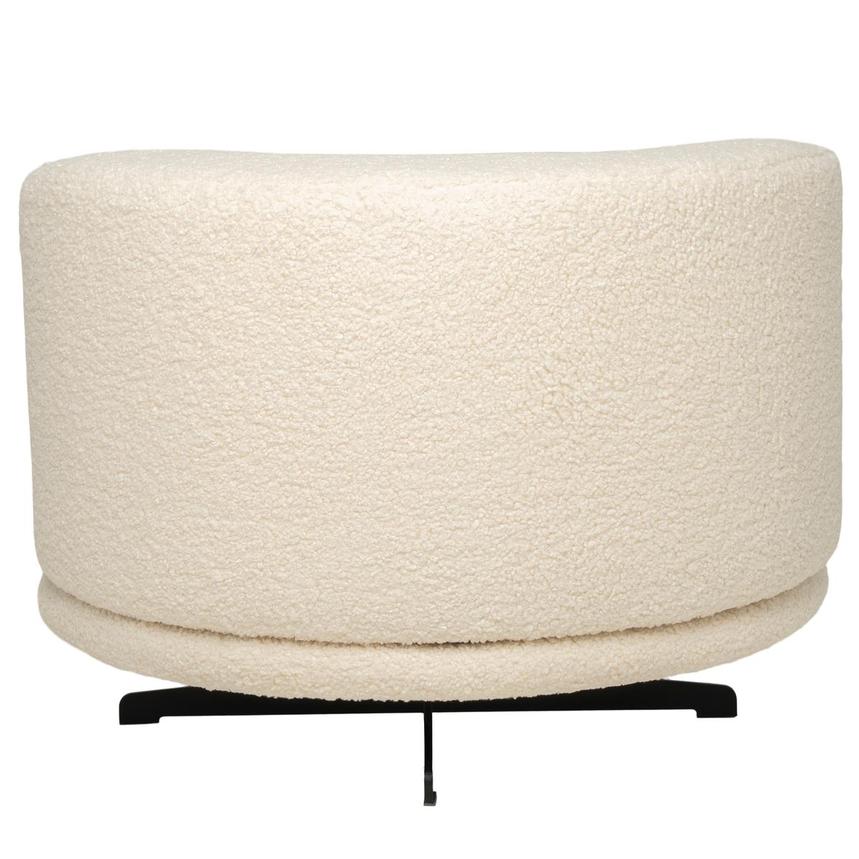 Rhea Cream Swivel Chair  alternate image, 6 of 10 images.