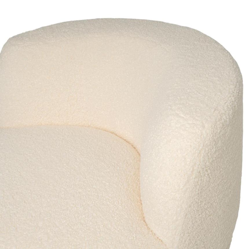 Rhea Cream Swivel Chair  alternate image, 6 of 9 images.