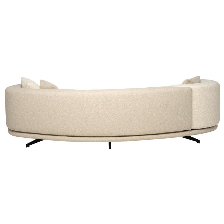 Rhea Cream Swivel Sofa  alternate image, 6 of 12 images.