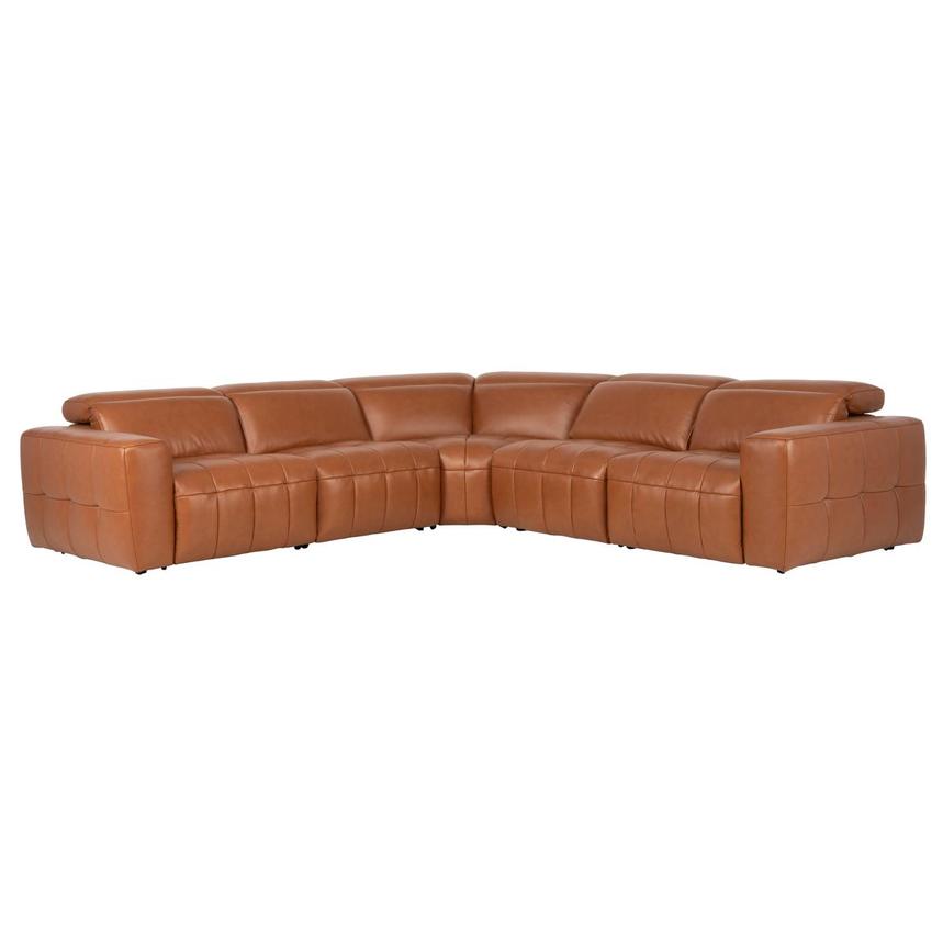 Chai Leather Power Reclining Sectional with 5PCS/2PWR  main image, 1 of 8 images.