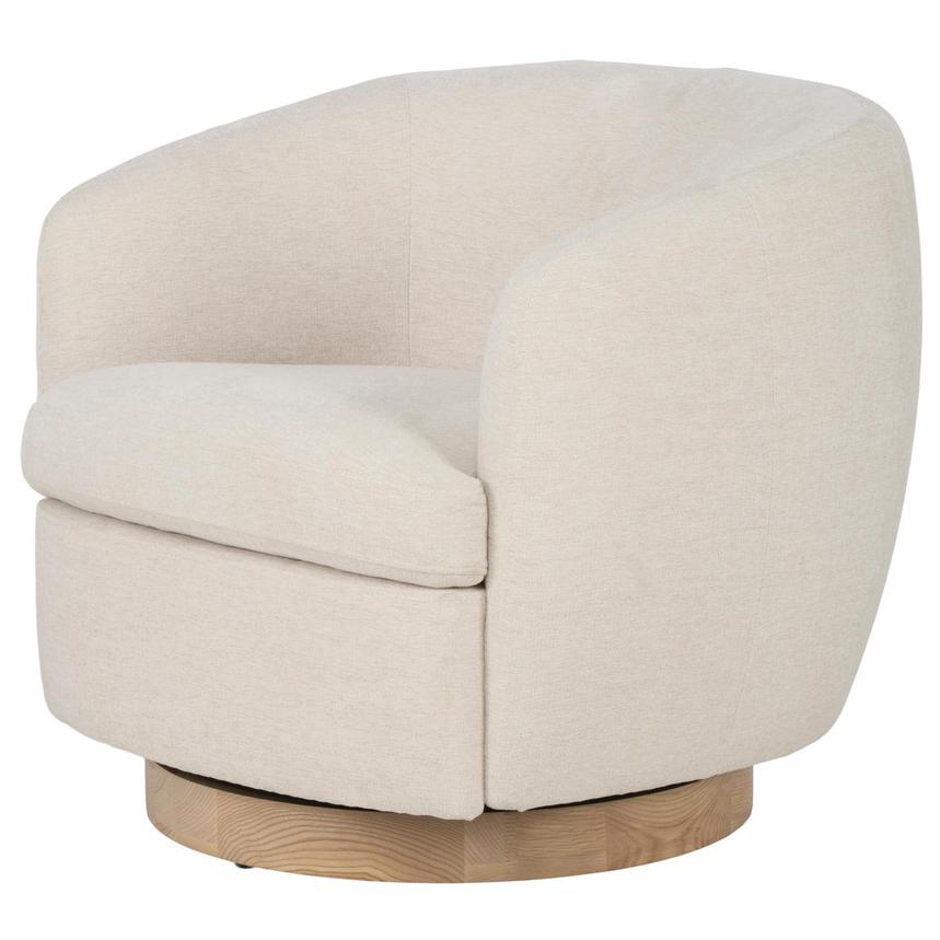 Leyla II Cream Accent Chair  main image, 1 of 8 images.