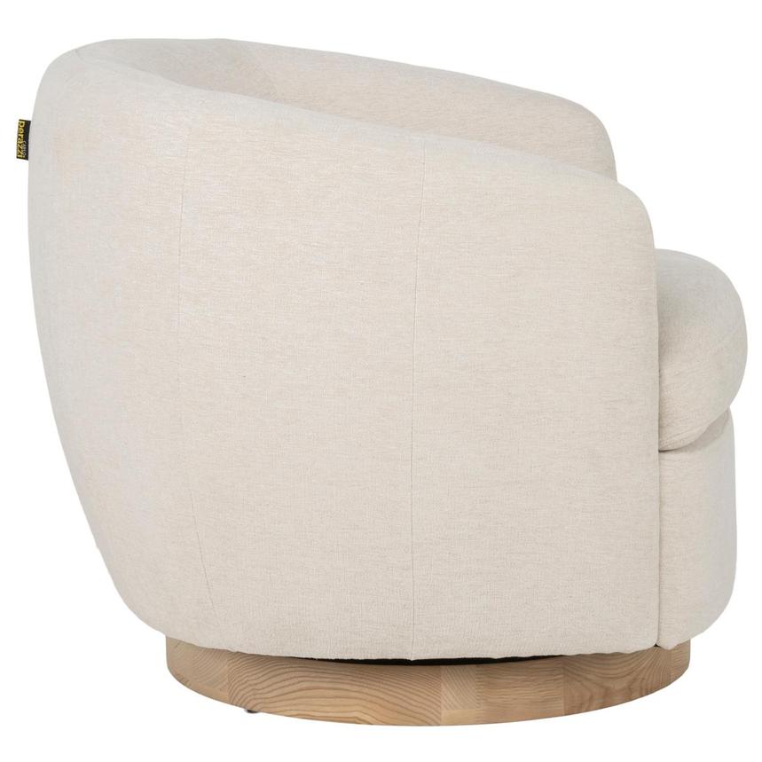 Leyla II Cream Accent Chair  alternate image, 4 of 8 images.