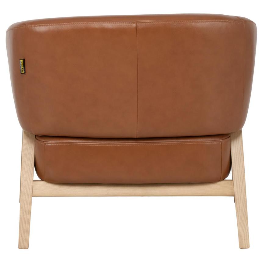 Giada Tan Leather Accent Chair alternate image, 5 of 8 images.