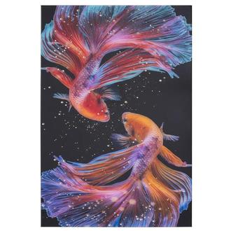 Betta Multicolor Acrylic Wall Art