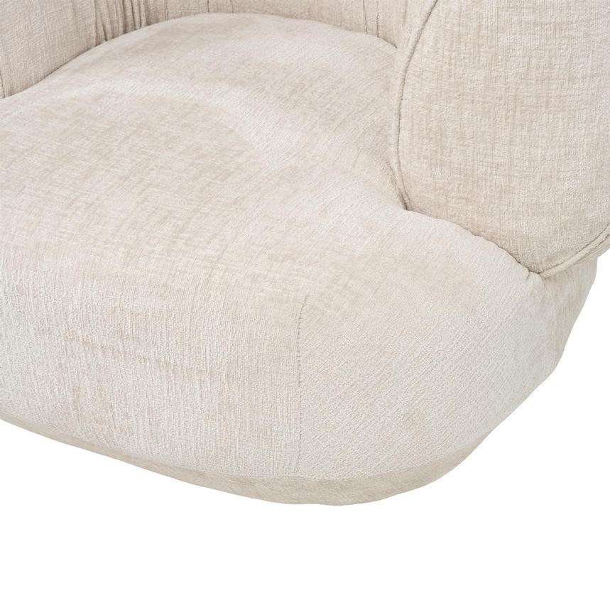 Donna Cream Accent Chair alternate image, 7 of 9 images.