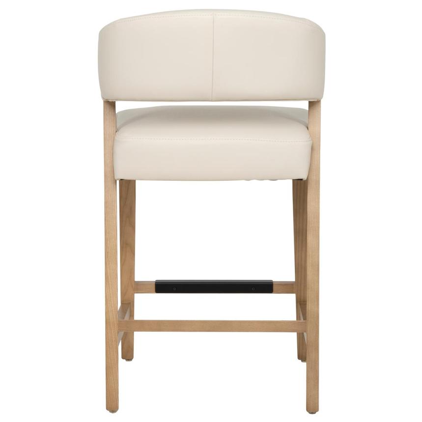 Kayla Taupe Leather Counter Stool alternate image, 5 of 10 images.