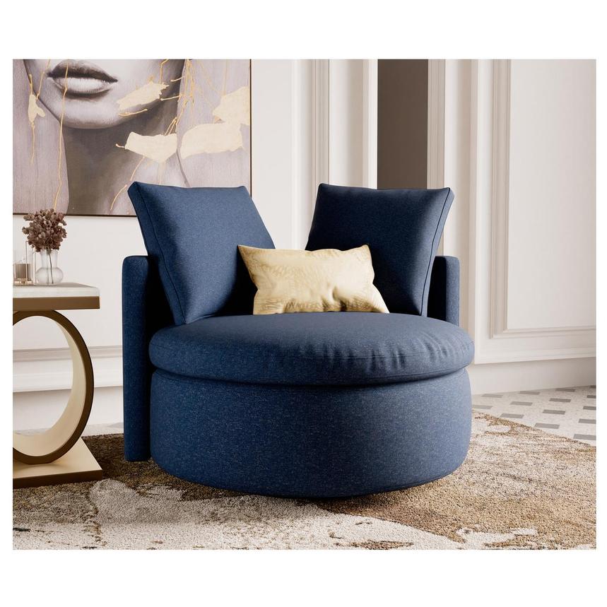 Piper Blue Accent Chair alternate image, 2 of 8 images.