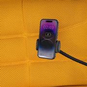 Wyatt Yellow Swivel Glider Recliner  alternate image, 8 of 12 images.