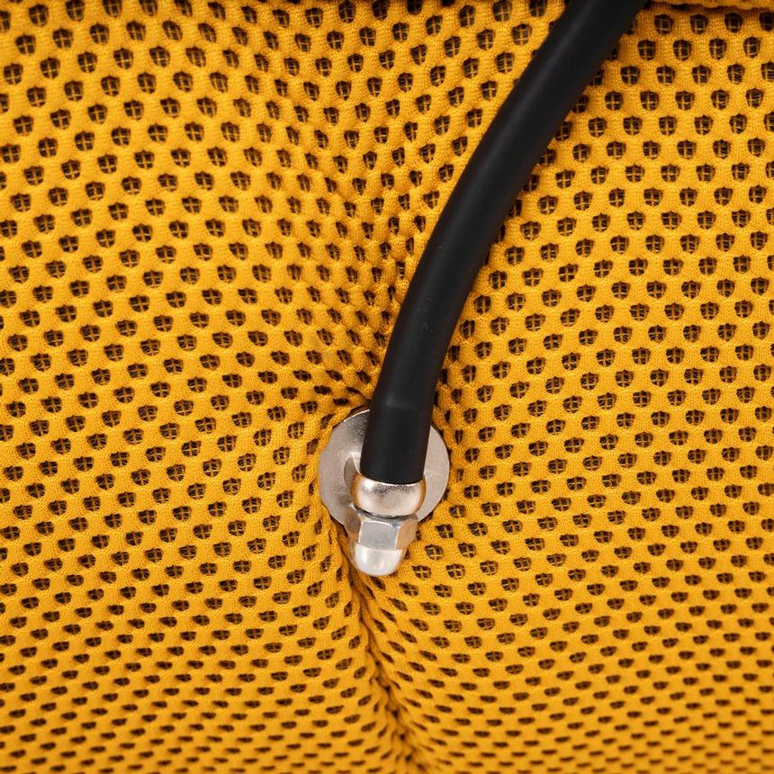Wyatt Yellow Swivel Glider Recliner alternate image, 10 of 13 images.