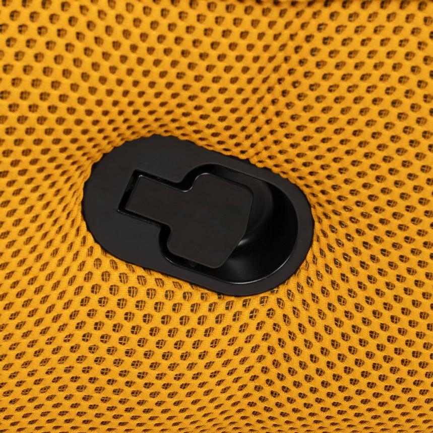 Wyatt Yellow Swivel Glider Recliner  alternate image, 12 of 13 images.