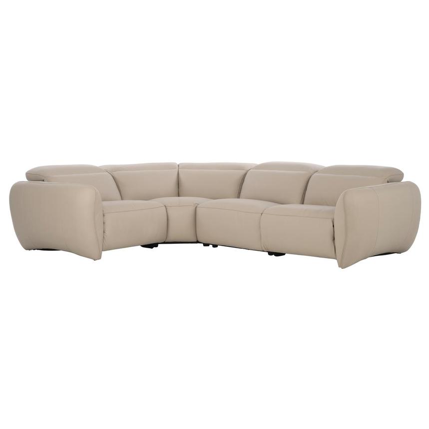 Baloo Leather Power Reclining Sectional with 4PCS/2PWR  main image, 1 of 6 images.