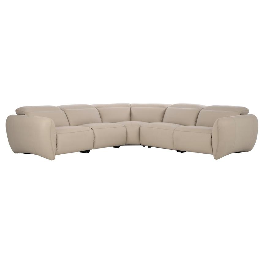 Baloo Leather Power Reclining Sectional with 5PCS/3PWR  main image, 1 of 8 images.