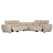 Baloo Leather Power Reclining Sectional with 5PCS/3PWR  alternate image, 3 of 9 images.
