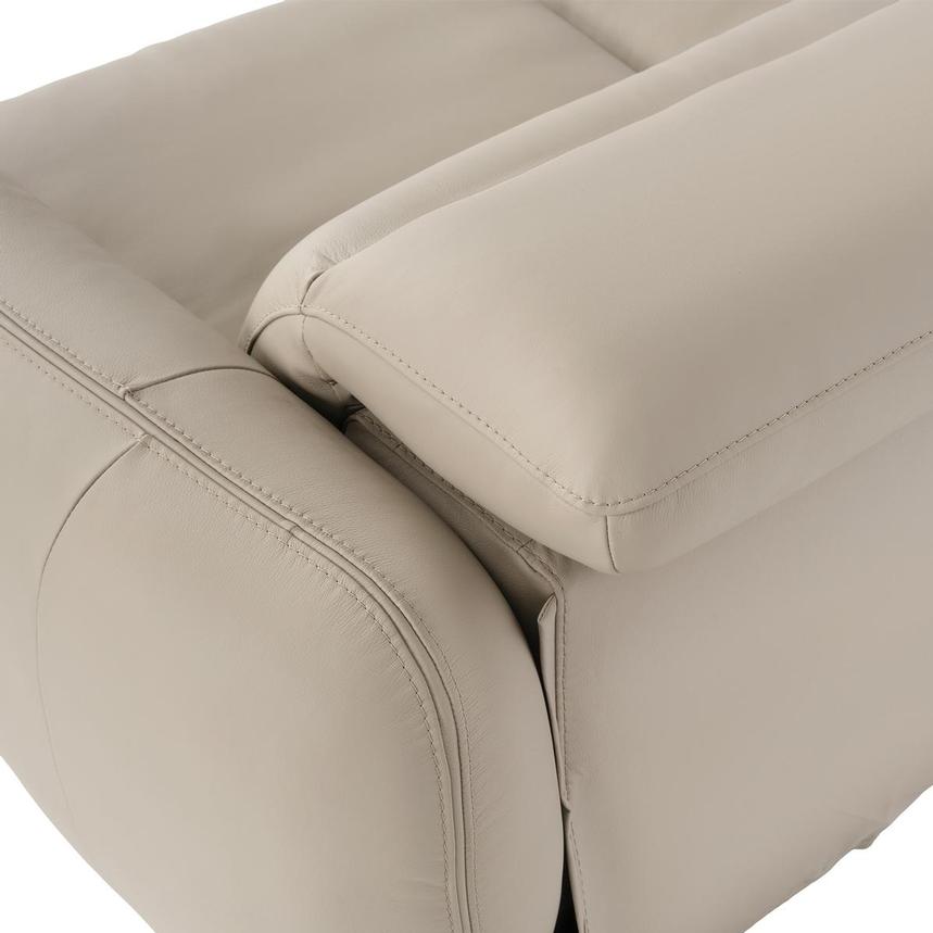 Baloo Leather Power Reclining Sectional with 5PCS/3PWR alternate image, 5 of 9 images.