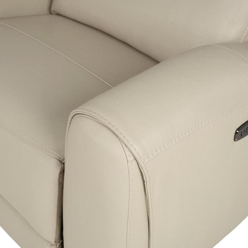 Miata Leather Power Reclining Sectional with 6PCS/2PWR  alternate image, 9 of 12 images.