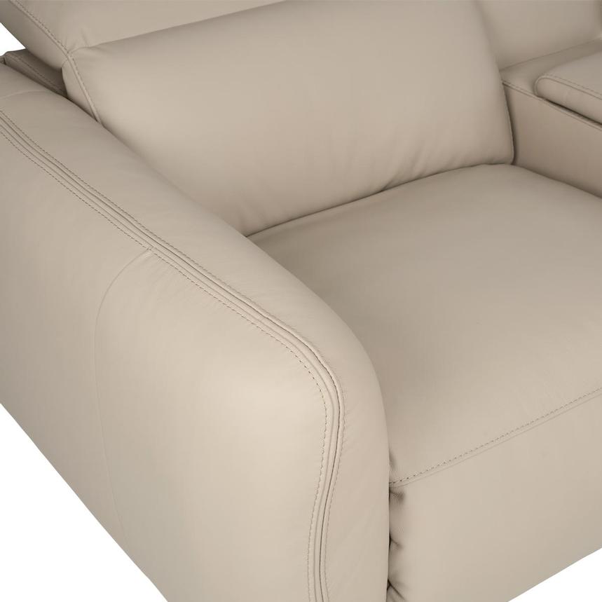 Baloo Leather Power Reclining Sectional with 7PCS/3PWR alternate image, 10 of 12 images.