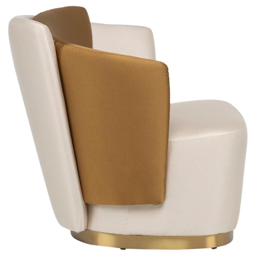 Petal Beige Accent Chair  alternate image, 4 of 8 images.