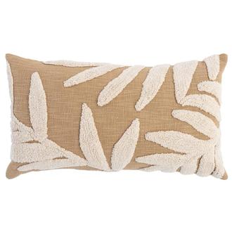 Palm Leaves Natural Accent Pillow