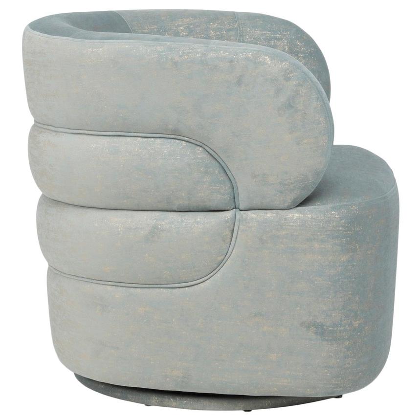 Julio Light Blue Accent Chair alternate image, 3 of 8 images.