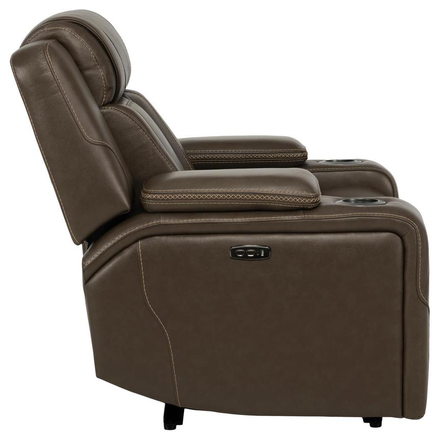 Aston Leather Power Recliner  alternate image, 4 of 11 images.