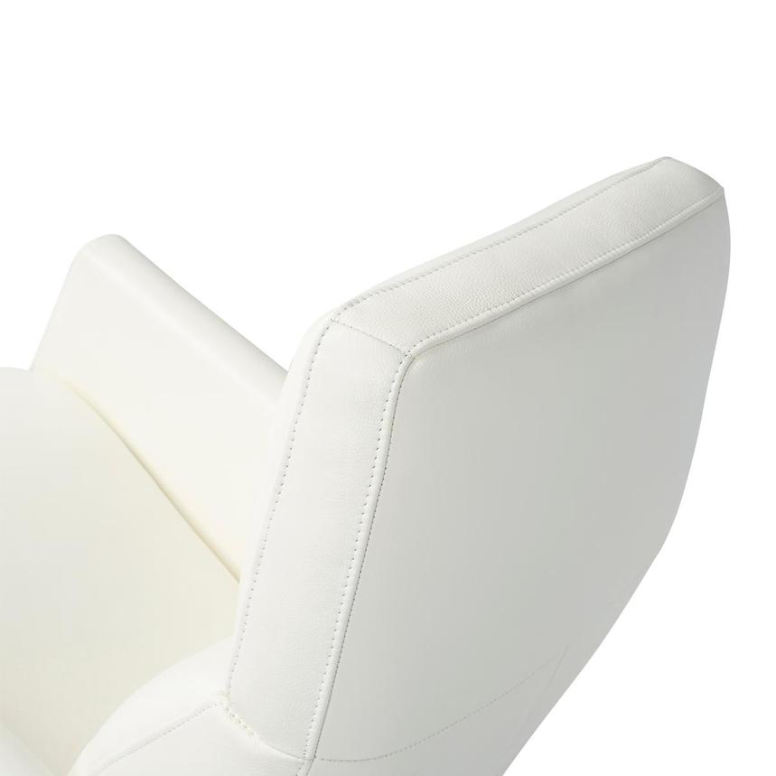 Kirk II White Leather Power Recliner  alternate image, 7 of 14 images.