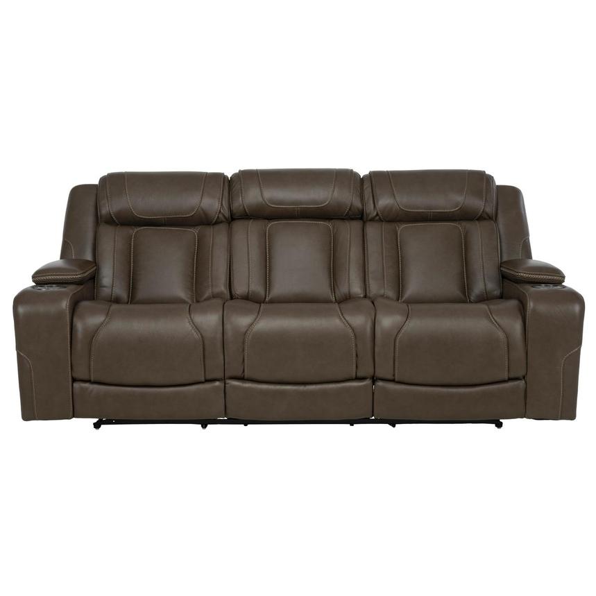 Aston Leather Power Reclining Sofa  main image, 1 of 15 images.