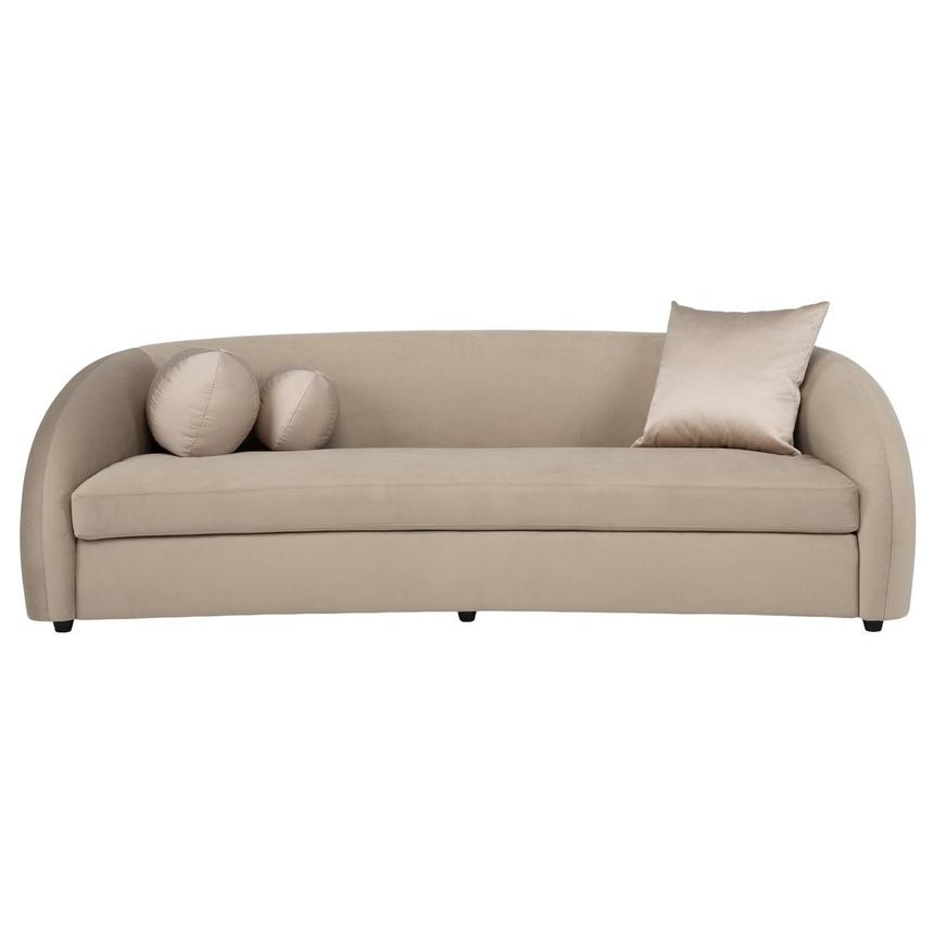 Sandy Taupe Sofa  alternate image, 2 of 8 images.