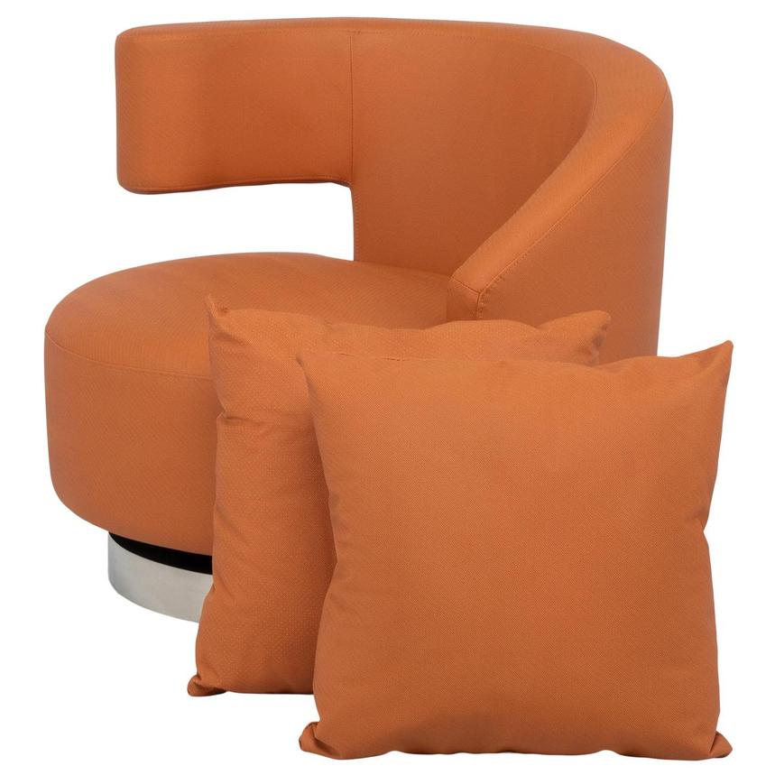 Okru III Tan Accent Chair w/2 Pillows  main image, 1 of 14 images.