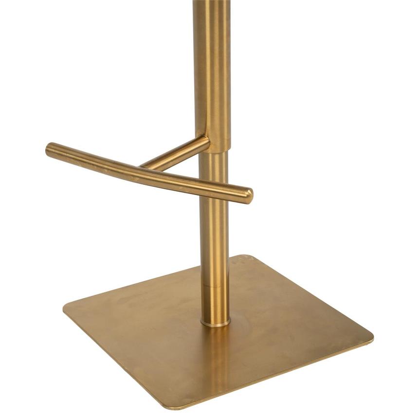 Bold White/Gold Adjustable Stool  alternate image, 9 of 9 images.